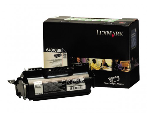 LEXMARK T640&comma; T642&comma; T644 tonercartridge zwart standard capacity 6&period;000 pagina s 1-pack return program