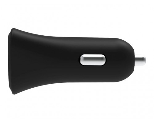 GRIFFIN PowerJolt Dual Universal USB-A 12W Car Charger - Black