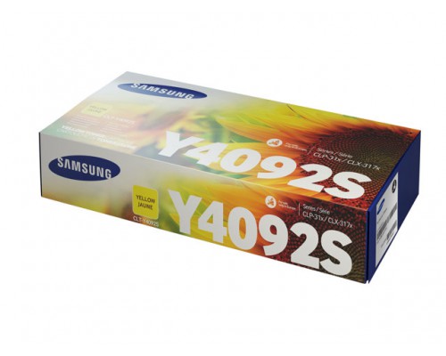 SAMSUNG CLT-Y4092S&sol;ELS Yel Toner Cartridg