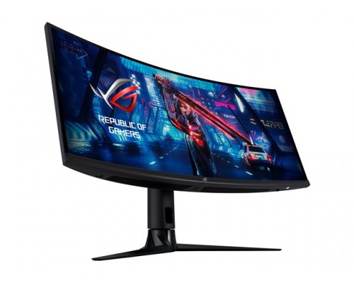 ASUS ROG Strix XG349C Gaming 34inch UWQHD IPS WLED Curved 1900R 180Hz 400cd&sol;m2 1ms 1000&colon;1 HDMI DP USB Type C 2xUSB 3&period;0 2x2W Speaker