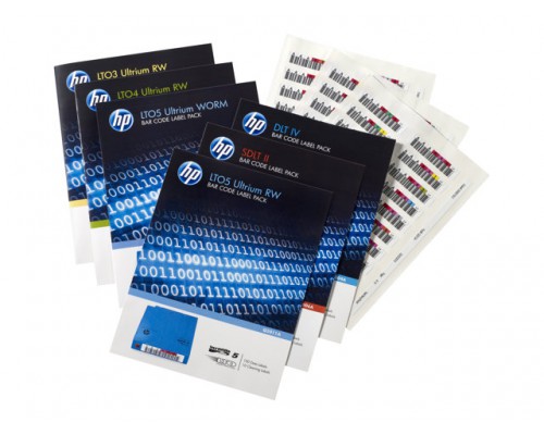 HPE LTO Ultrium barcode labels 100-pack R W