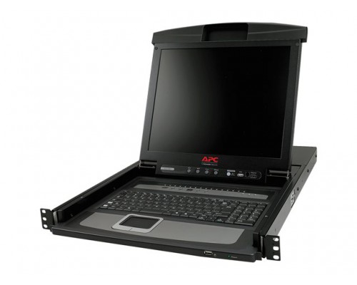 APC 43.18cm 17Z Rack LCD Console with Integrated 16 Port Analog KVM Switch
