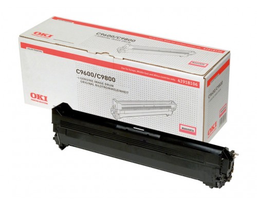 OKI C9600&comma; C9650&comma; C9800&comma; C9850 drum magenta standard capacity 30&period;000 pagina s 1-pack