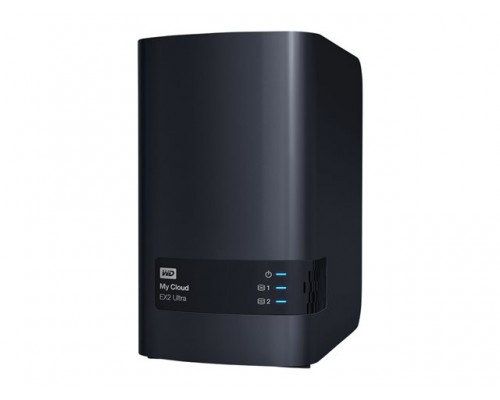 WD My Cloud EX2 Ultra NAS 28TB personal cloud stor. incl WD RED Drives 2-bay Dual Gigabit Ethernet 1,3GHz CPU DNLA RAID1 NAS RTL