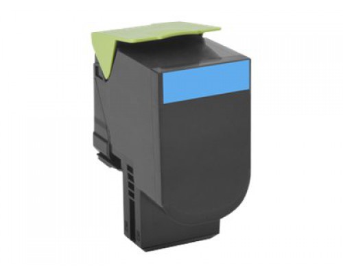 LEXMARK 800S2 tonercartridge cyaan standard capacity 2.000 pagina s 1-pack