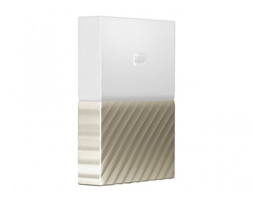 WD My Passport Ultra 3TB White-Gold USB3&period;0&sol;2&period;0 HDD 2&comma;5inch Metal finish RTL portable extern