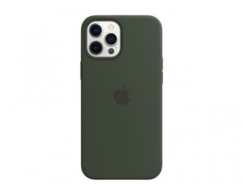 APPLE iPhone 12 Pro Max Silicone Case with MagSafe - Cypress Green