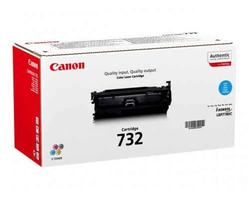 CANON 732-C tonercartridge cyaan standard capacity 6.400 paginas 1-pack