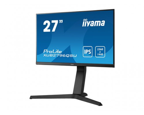 IIYAMA XUB2796QSU-B1 27inch IPS LED WQHD 16&colon;9 75Hz 250cd&sol;m2 5ms HDMI DP 2x2W Audio