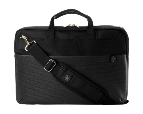 HP Pavilion Accent Briefcase 15&period;6inch black&sol;gold