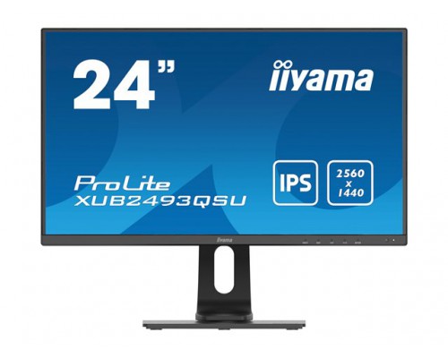 IIYAMA XUB2493QSU-B1 24inch WIDE LCD 2560x1440 WQHD IPS panel DisplayPort HDMI 4ms