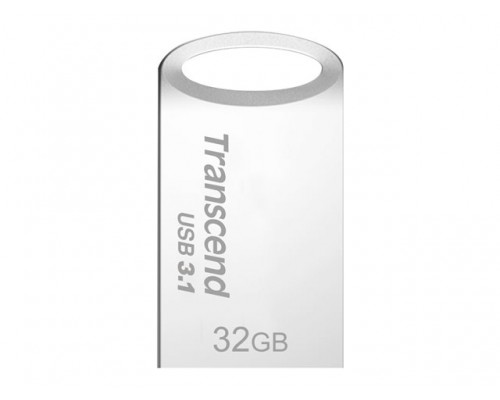 TRANSCEND JF 710 32GB Silver Plating USB 3&period;0 Silver