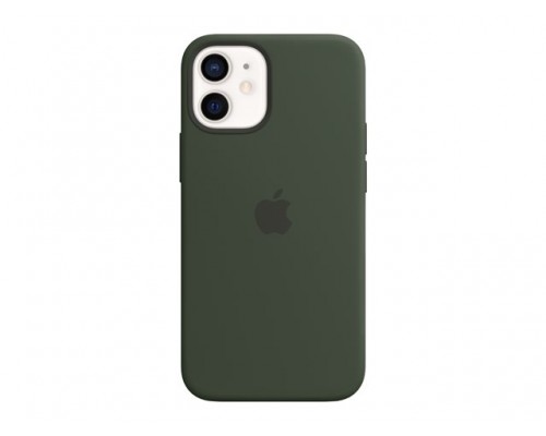 APPLE iPhone 12 mini Silicone Case with MagSafe - Cypress Green