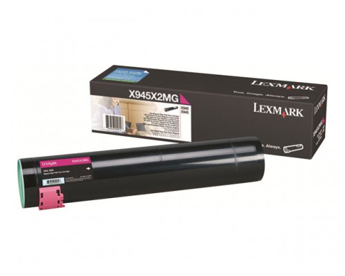 LEXMARK X940e&comma; X945e tonercartridge magenta standard capacity 22&period;000 pagina s 1-pack