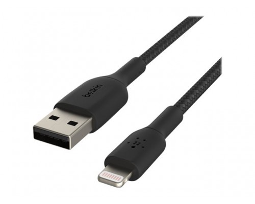 BELKIN Braided A-LTG 1M BLK