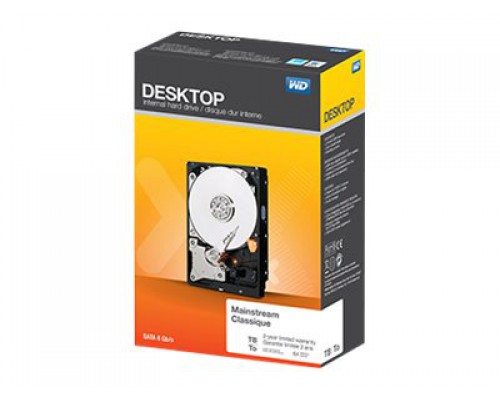 WD Desktop Mainstream HDD 2TB Retail internal 3,5inch SATA 6Gb/s 64MB Cache IntelliPower
