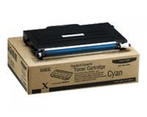 XEROX Phaser 6100 toner cartridge cyan standard capacity 2&period;000 pages 1-pack