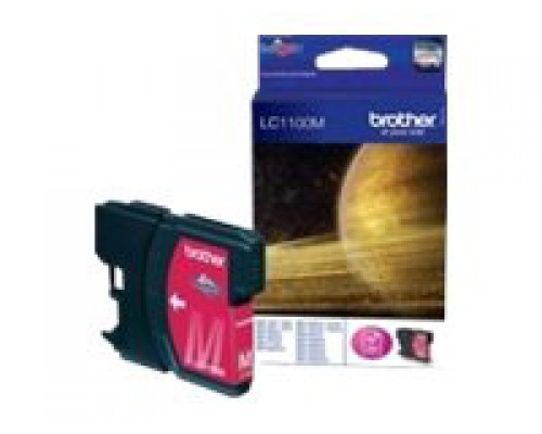BROTHER LC-1100 inktcartridge magenta standard capacity 7&period;5ml 325 pagina s 1-pack