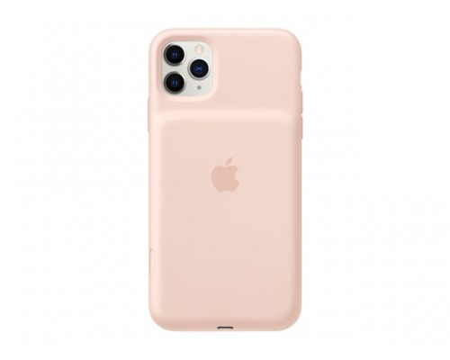APPLE iPhone 11 Pro Max Smart Battery Case with Wireless Charging Pink Sand