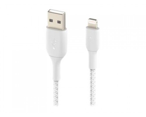 BELKIN Braided A-LTG 3M WHT