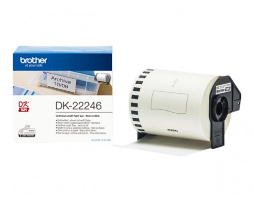 BROTHER Tape DK Tapes - Continuous roll adhesive 103.6 mm x 30.48 m