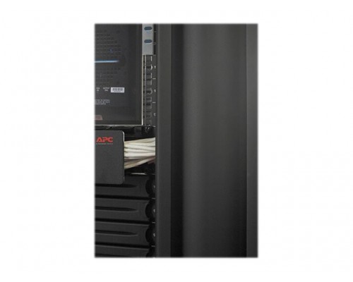 APC Valueline Vertical Cable Manager for 2 & 4 Post Racks - 84H X 6W - Single-Sided with Door