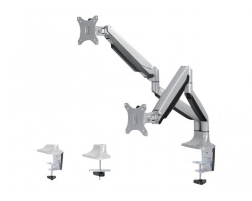 NEOMOUNTS BY NEWSTAR NeoMounts Desk mount 10 - 32inch 2 screen silver