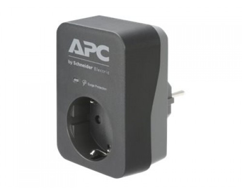 APC Essential SurgeArrest 1 Outlet Black 230V Germany