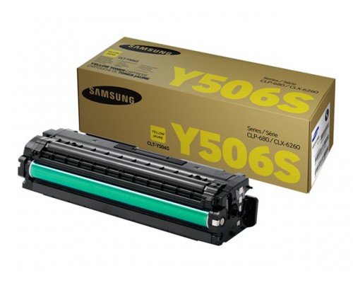 SAMSUNG CLT-Y506S&sol;ELS Yellow Toner Cartri