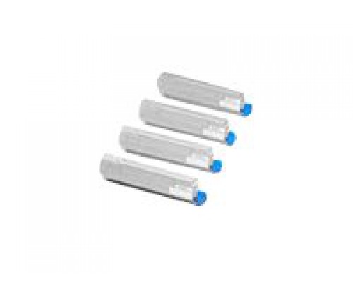 OKI C8600&comma; C8800 tonercartridge cyaan standard capacity 6&period;000 pagina s 1-pack