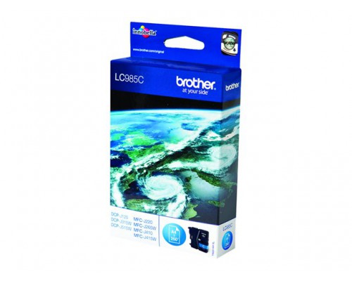 BROTHER LC-985 inktcartridge cyaan standard capacity 260 paginas 1-pack