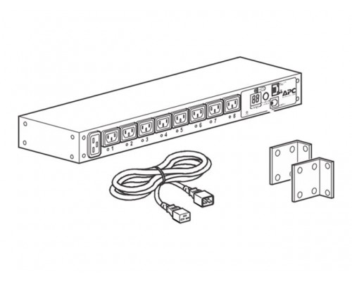 APC RACK PDU SWITCHED 1U 16A 208&sol;230V &lpar;8&rpar;C13