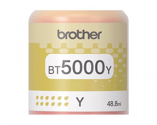 BROTHER BT5000Y Ink Brother BT5000Y yellow 5000pgs DCPT300/DCPT500W/DCPT700W/MFCT800W