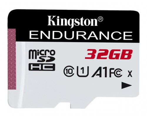 KINGSTON 32GB microSDXC Endurance 95R&sol;45W C10 A1 UHS-I Card Only