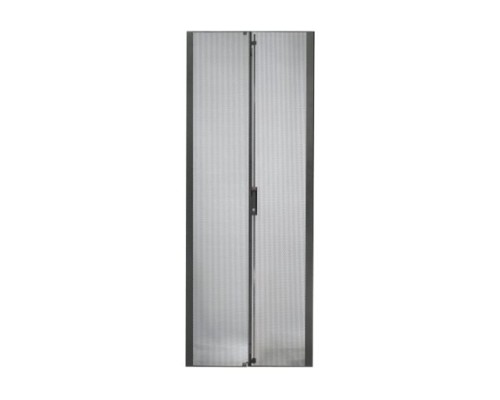 APC NetShelter SX 45U 600mm Wide Perforated Split Doors Black