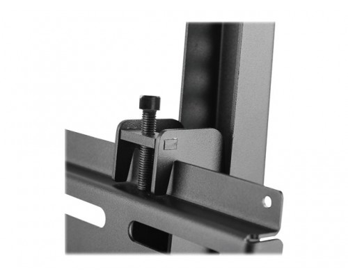 NEOMOUNTS BY NEWSTAR Flat Screen Wall Mount for menu board - 2 screens - portrait 40-50inch Black