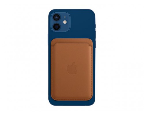 APPLE iPhone Leather Wallet with MagSafe Saddle Brown