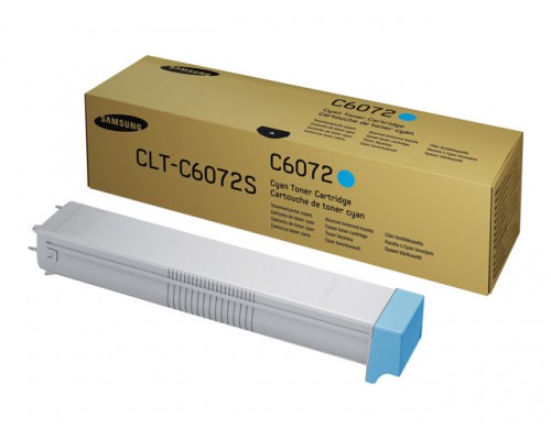 SAMSUNG CLT-C6072S&sol;ELS Cyan Toner Cartridge
