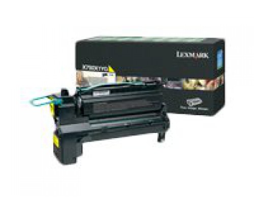 LEXMARK X792 toner zwart standard capacity 20&period;000 paginas 1-pack