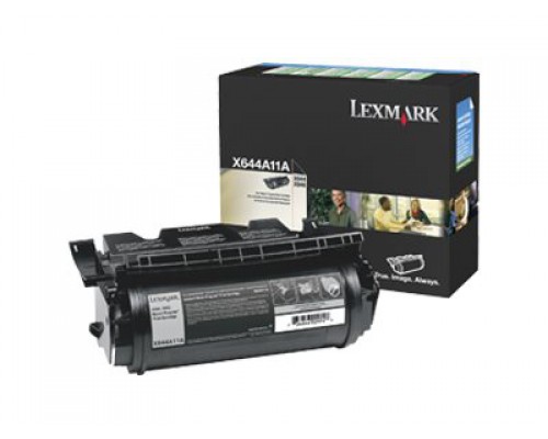 LEXMARK X642e&comma; X644e&comma; X646e tonercartridge zwart standard capacity 10&period;000 pagina s 1-pack return program