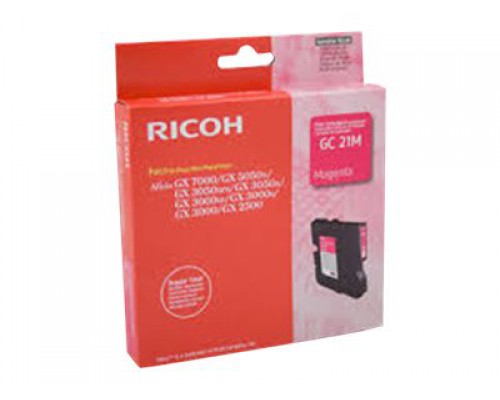 RICOH GC-21M gel cartridge magenta standard capacity 1&period;000 pagina s 1-pack