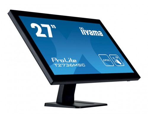 IIYAMA ProLite T2736MSC-B1 27inch 68 cm LCD Projective Capacitive 10-Points Touch Full HD Bezel Free LED AMVA