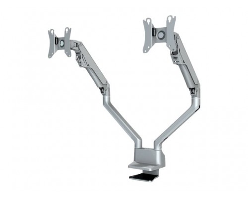 NEOMOUNTS BY NEWSTAR FPMA-D750DSILVER 10-32inch Flat Screen Desk Mount clamp&sol;grommet