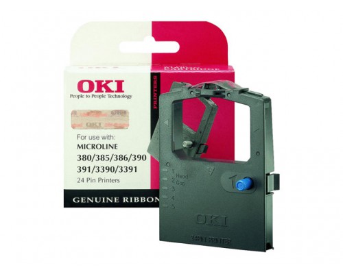 OKI Microline 380 390 391 3390 3391 inktlint zwart 2&period;000&period;000 karakters 1-pack