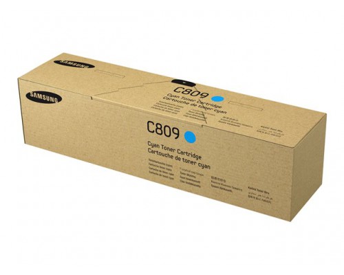 SAMSUNG CLT-C809S&sol;ELS Cyan Toner Cartridge