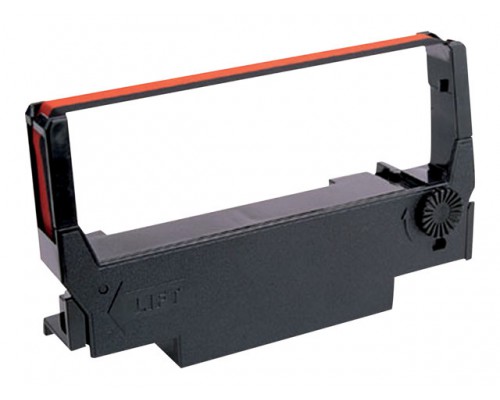EPSON ERC38BR lint zwart en rood zwart 1.500.000, kleur 750.000 karakters 1-pack