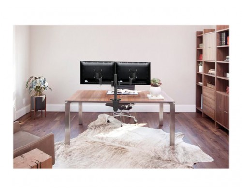 NEOMOUNTS BY NEWSTAR FPMA-D1330DBLACK 10-27inch Flat Screen Desk Mount clamp&sol;grommet