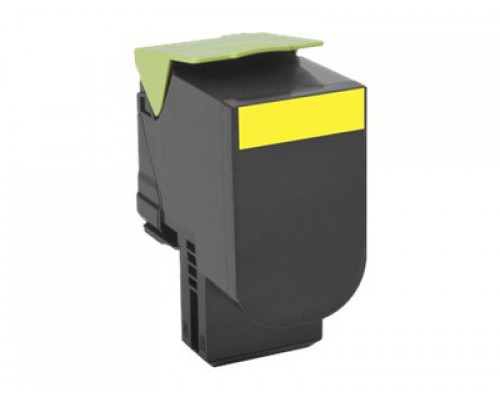 LEXMARK 702HY tonercartridge geel high capacity 3.000 paginas 1-pack return program