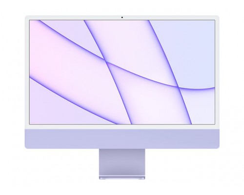 APPLE 24i iMac Purple M1 chip with 8c CPU and 8c GPU 8GB central 256GB SSD Magic Keyboard Touch ID Dutch Magic Trackpad Gigabit Et
