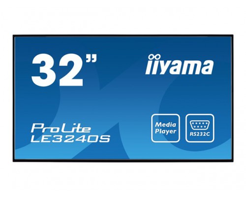 IIYAMA Prolite LE3240S-B2 31&period;5inch VA FHD 16&colon;9 4000&colon;1 76Hz 350cd&sol;m2 6&period;5ms VGA DVI HDMI USB